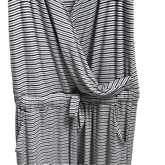 NWT ELAN SLEEVELESS JUMPSUIT STRIPED SIZE MEDIUM - Picture 4 of 6